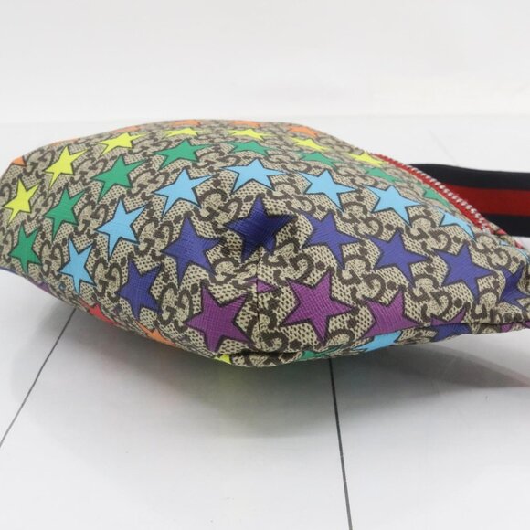 GG Supreme Monogram Star Print Belt Bag Multicolor - Picture 8 of 14